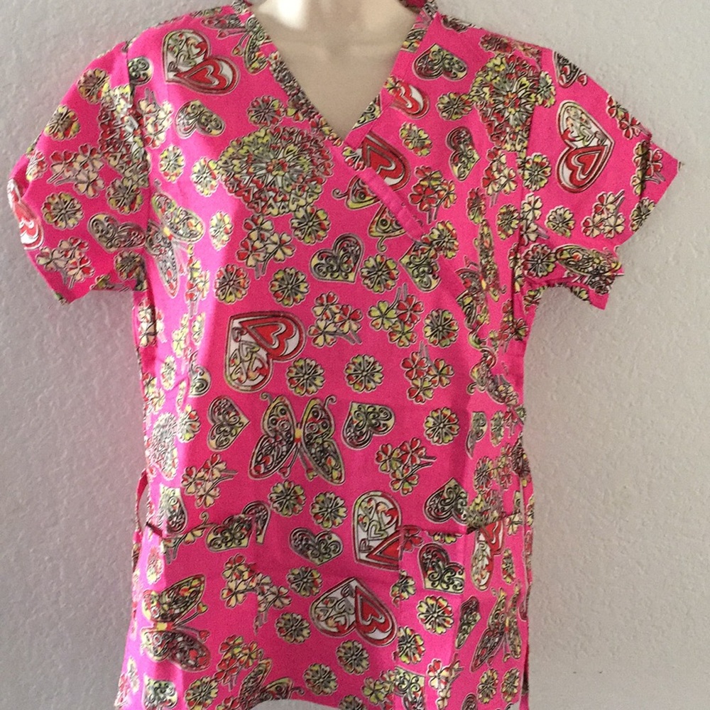 Beverly Hills Uniforms Scrub Top
